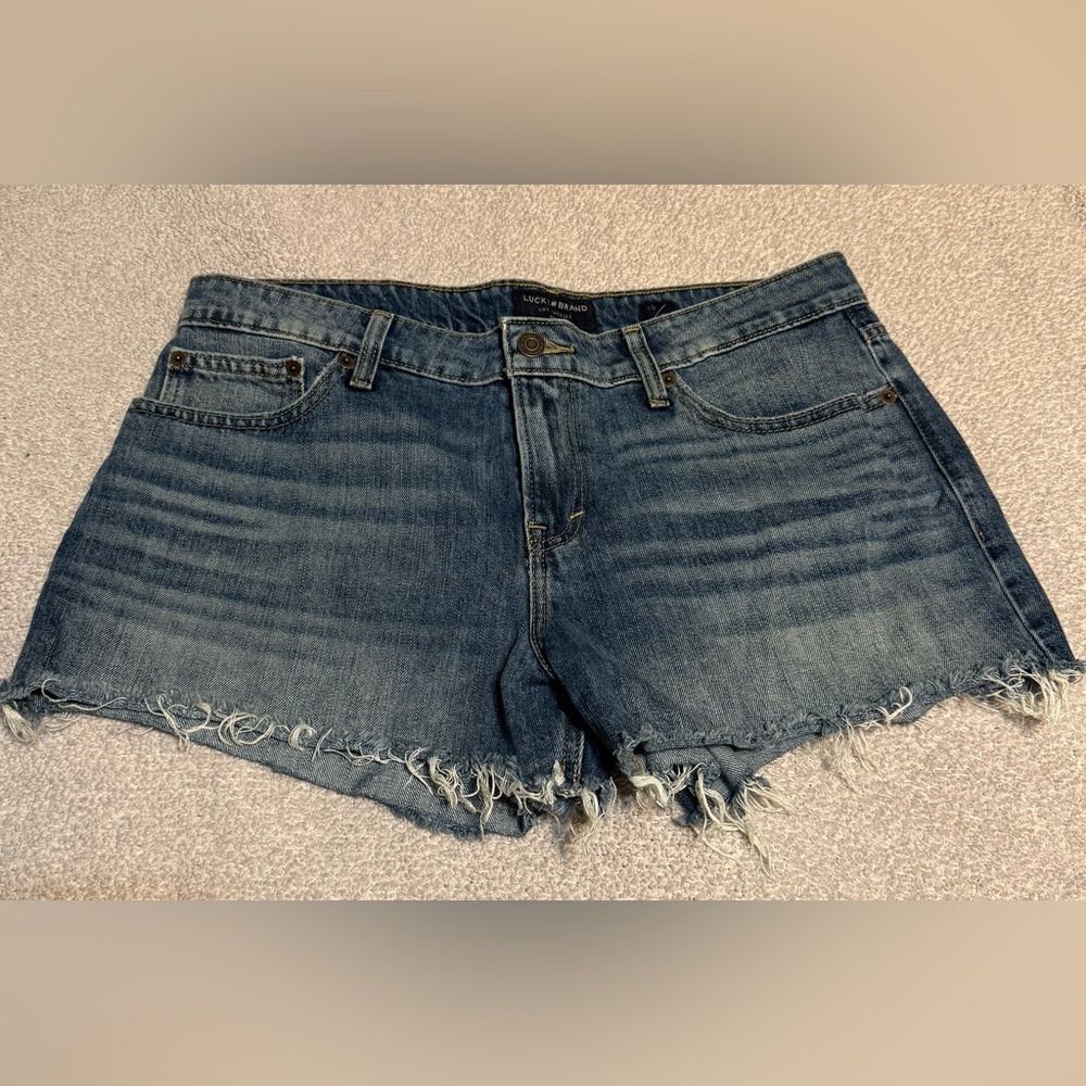 Lucky Brand The Cut Off Denim Shorts